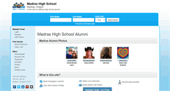 Desktop Screenshot of madrashighschool.org