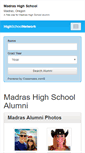 Mobile Screenshot of madrashighschool.org