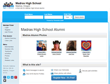 Tablet Screenshot of madrashighschool.org